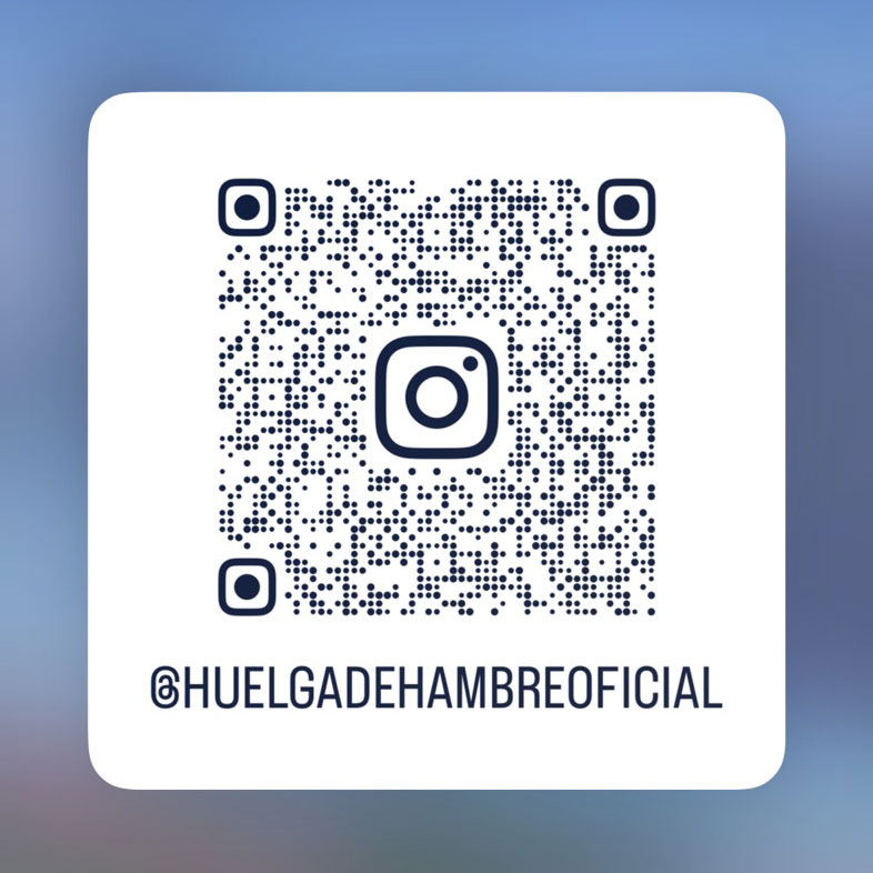 Huelga de hambre Instagram